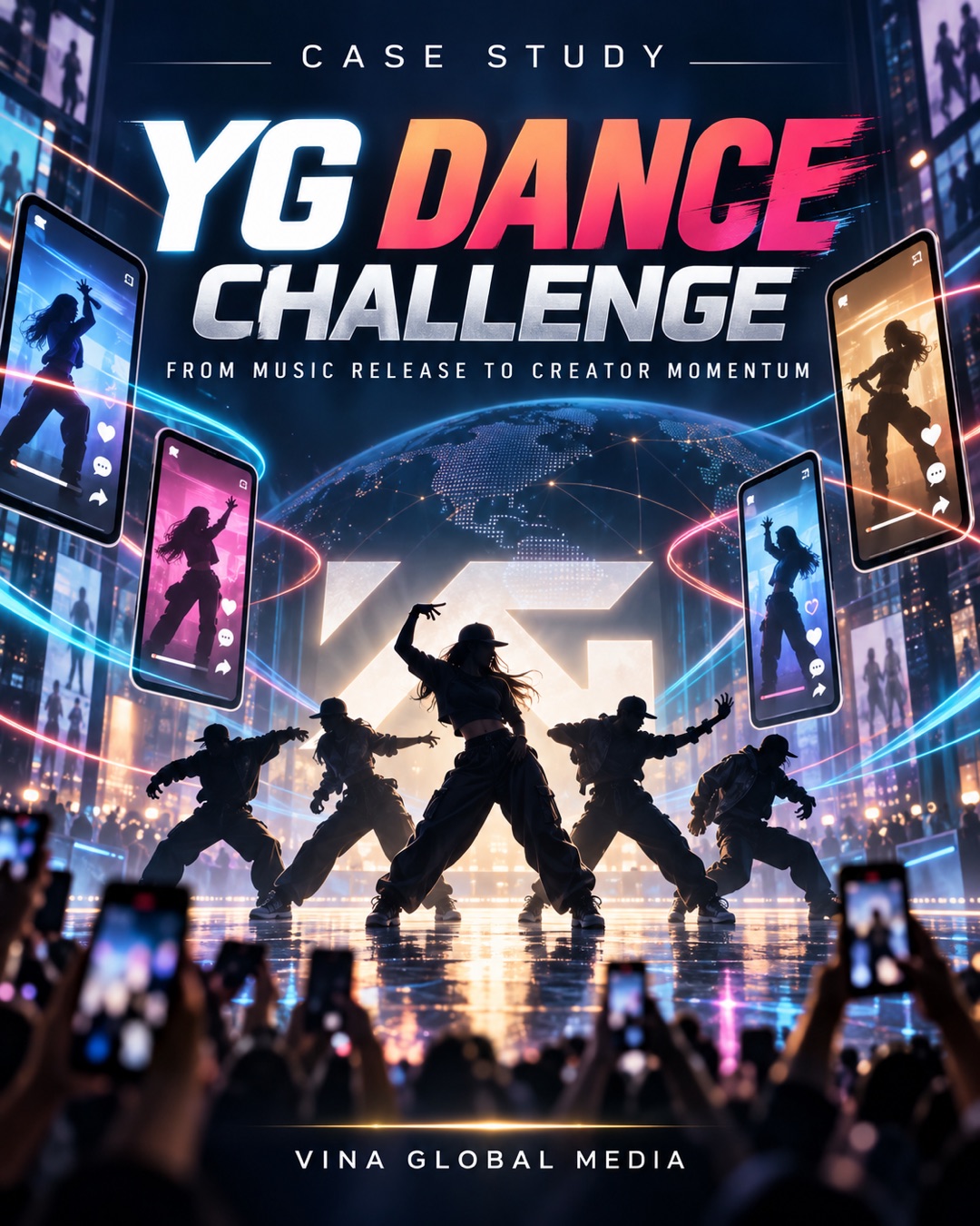 YG Dance Challenge và quy trình vận hành creator campaign
